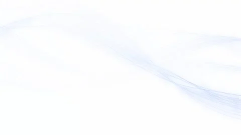 Abstract Light Blue Flowing Ribbons Seamless Loop Animation Stock Footage 345317210