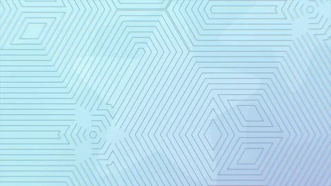 Abstract Light Blue Geometric Motion Background, Clean Corporate Pattern Graphic Stock Footage 334664376