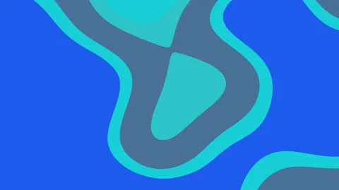 Abstract light blue gradient background Stock Footage 318438897