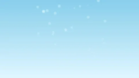 Abstract light blue gradient background with scattered glowing white particle Stock Footage 335146079