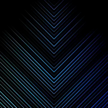 Abstract light blue lines on a dark background. Print. Pattern of multiple br Stock Illustration