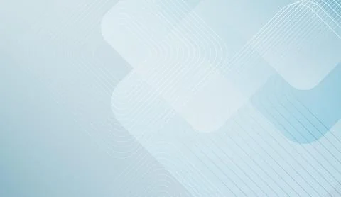 Abstract Light Blue Minimalist Background With Soft Diagonal Shapes And Lines Stock Illustration