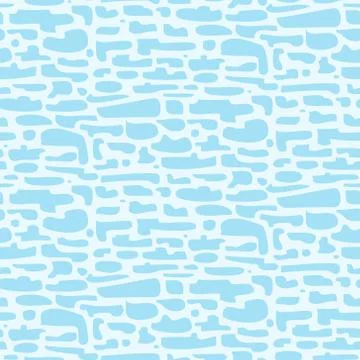 Abstract light blue pattern with horizontal shapes Stock Illustration