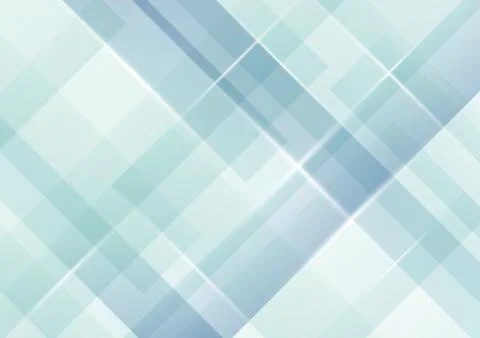 Abstract light blue stripes diagonal overlapping pattern background Stock Illustration