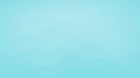 Abstract Light Blue Wavy Layered Motion Background, Smooth Fluid Waves Animation Stock Footage 338338782