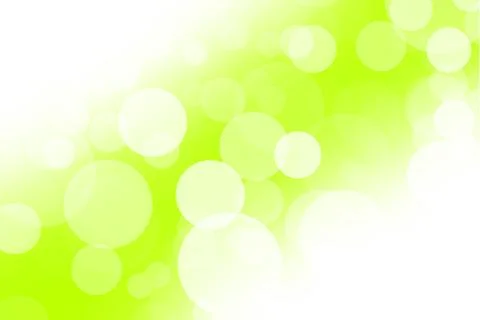 Abstract light blurs in green Stock Illustration