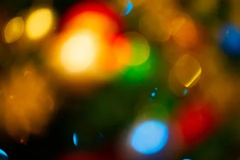 Abstract Light Bokeh Background Stock Photos