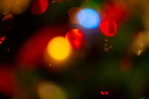 Abstract Light Bokeh Background Stock Photos