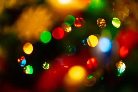 Abstract Light Bokeh Background Stock Photos