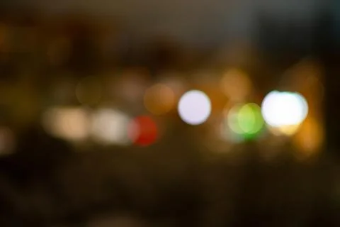 Abstract Light Bokeh Background Stock Photos