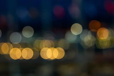 Abstract Light Bokeh Background Stock-Fotos