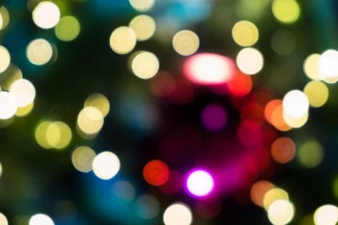 Abstract light bokeh background, Stock Photos