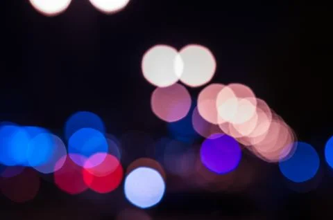 Abstract light bokeh Stock Photos