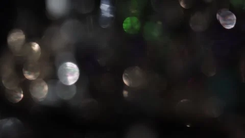 Abstract light bokeh video in different colors Vídeo Stock 318365896