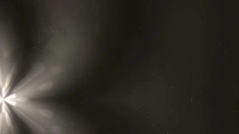 Abstract Light Burst Centering in Dim Studio Setting Stock Footage 327945310