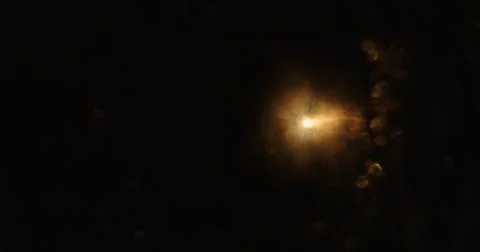 Abstract Light Burst in Dark Space Illustrazione stock