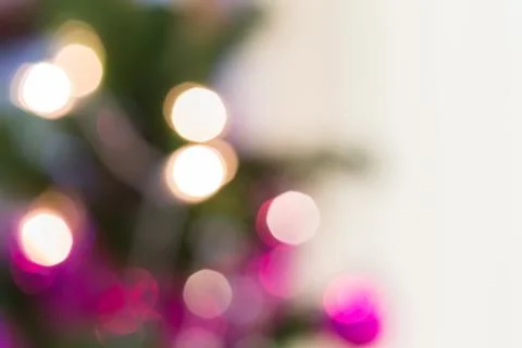 Abstract light celebration background with de focused lights Foto stock