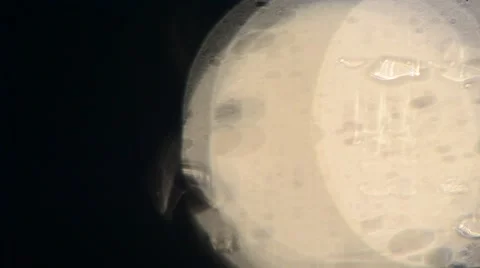 Abstract light circles move from right to left Stock-Footage 67224871