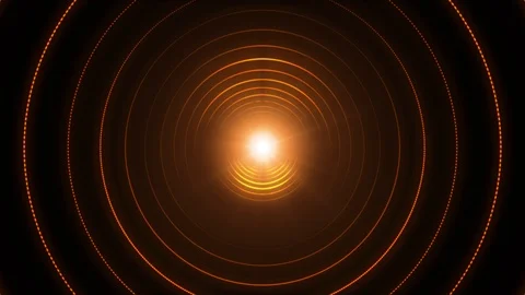 Abstract Light Circles Seamless Looping Stock Footage 100764054