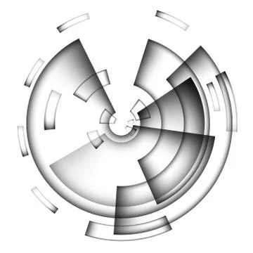 Abstract light circuit computer line technology business banner. For your brush Illustrazione stock