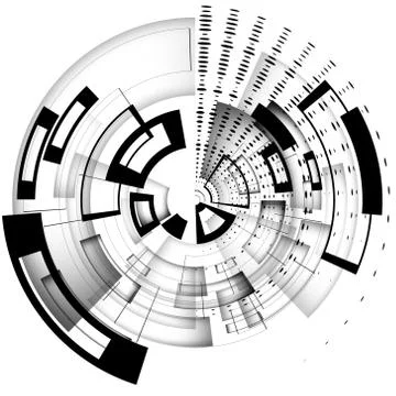 Abstract light circuit computer line technology business banner. For your brush 스톡 일러스트