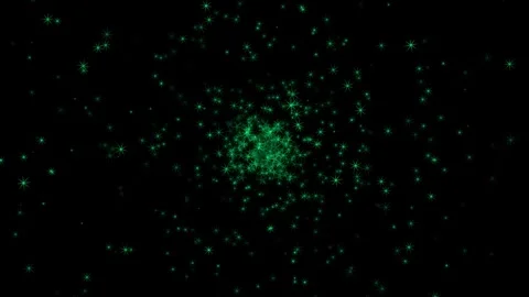 Abstract Light Circular Particle Animations. perfect for background animati.. Video stock 265395813