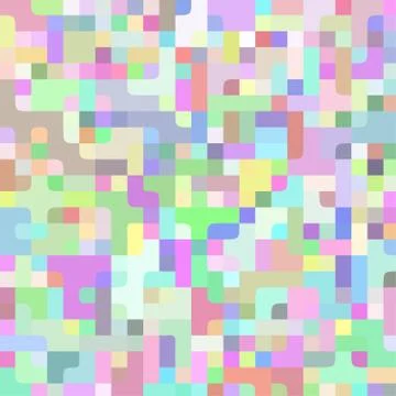 Abstract light colorful vector pixel horizontal technology background. Business イラスト素材