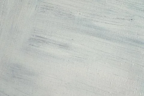 Abstract light creative background - rough linen canvas unevenly covered with Stock Photos