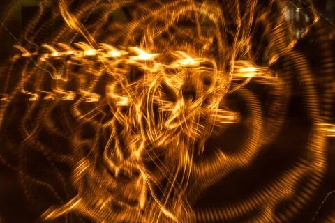 Abstract light diffusions of city lights Stock-Fotos