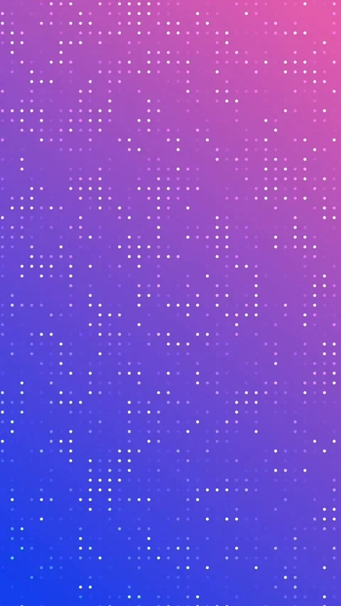 Abstract light dot on blue purple background. Dynamic glowing light neon dot Stock Footage 313090006