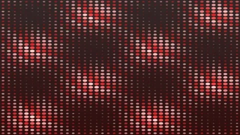 Abstract Light Dots Pattern Moving Across Dark Background Видео 328588916
