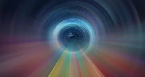 Abstract light effect in perspective concept series イラスト素材