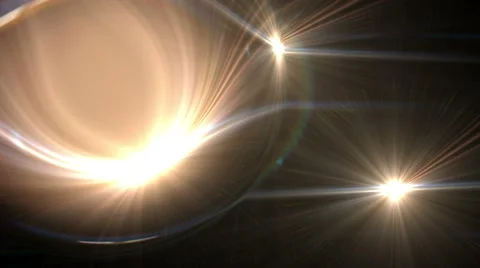 Abstract Light Effects Lens  - 4K Resolution Ultra HD Stock Footage 44336945