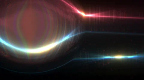 Abstract Light Effects Lens  - 4K Resolution Ultra HD Stock Footage 44337755