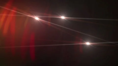 Abstract Light Effects Lens Stock Footage 44306830