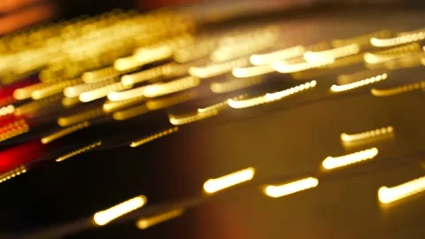 Abstract light effects motion on long exposure. Psychedelic drunk look at the Stock Footage 236655936