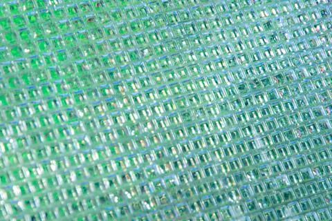 Abstract light emerald background, curly glass, tinting, soft focus Stock Photos