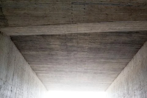 Abstract: Light at the end of the tunnel Stock Photos