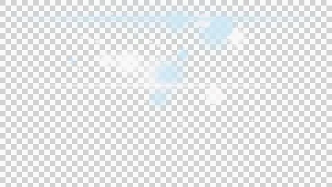 Abstract light flare design element PNG , isolated on transparent background イラスト素材