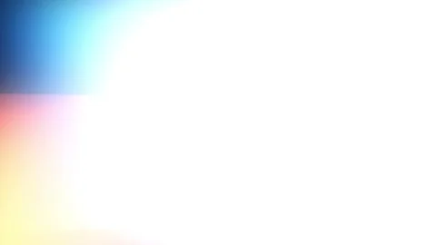 Abstract light flares bloom with warm orange and cool blue hues during a ci.. Stock Footage 343419227