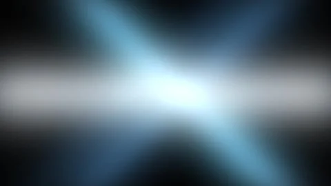 Abstract light flares forming X shape with bokeh effects in dark studio setti Stock Footage 342428694