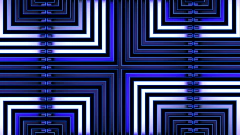 Abstract Light Flashing Panel Looped Video Video stock 162817415