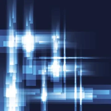 Abstract light glowing background Stock Illustration