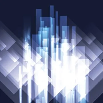 Abstract light glowing background Stock Illustration