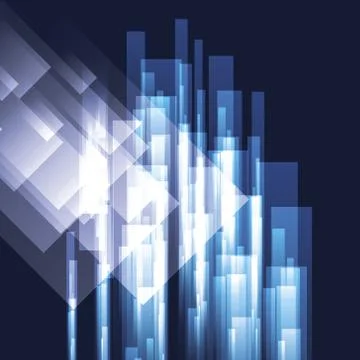 Abstract light glowing background Stock Illustration