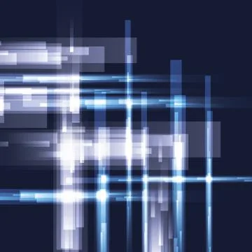 Abstract light glowing background Stock Illustration