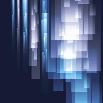 Abstract light glowing background Stock Illustration