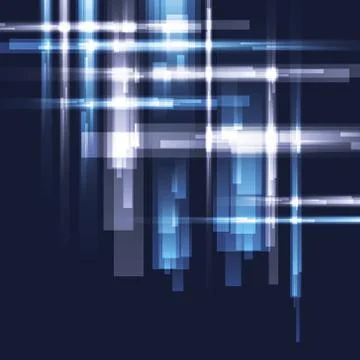 Abstract light glowing background Stock Illustration