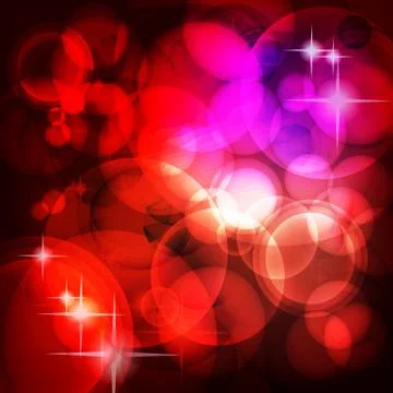 Abstract light glowing space background Stock Illustration