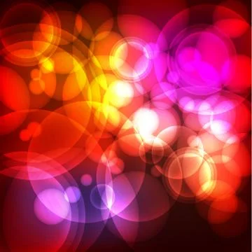 Abstract light glowing space background Stock Illustration
